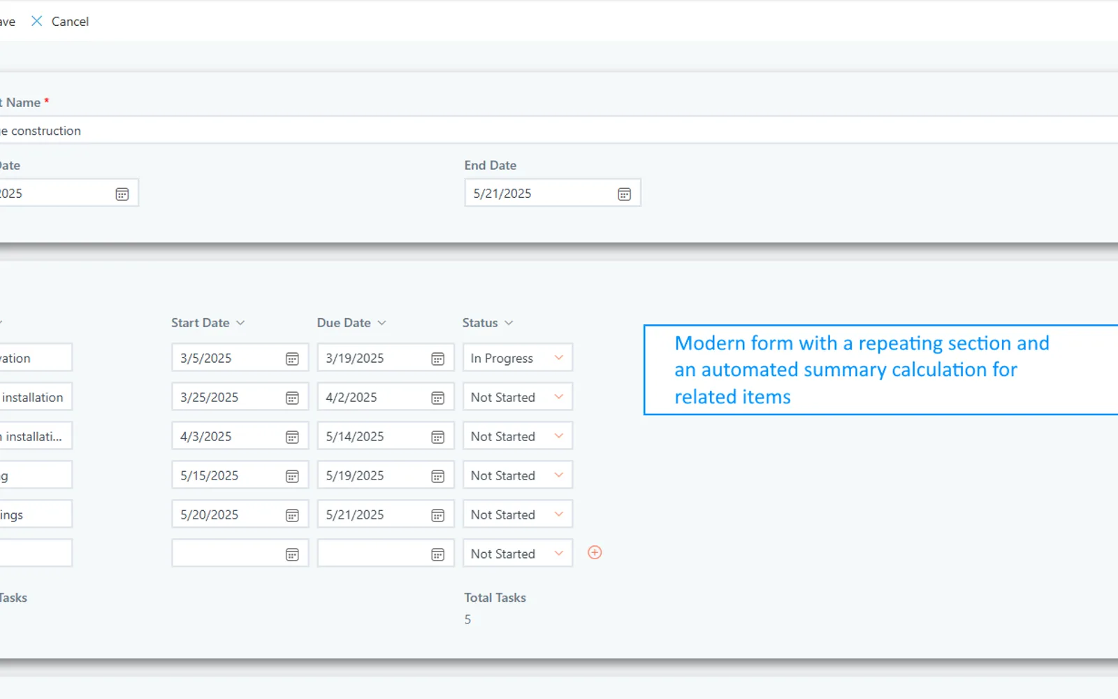 Infowise Ultimate Forms — screenshot from the Microsoft Marketplace listing