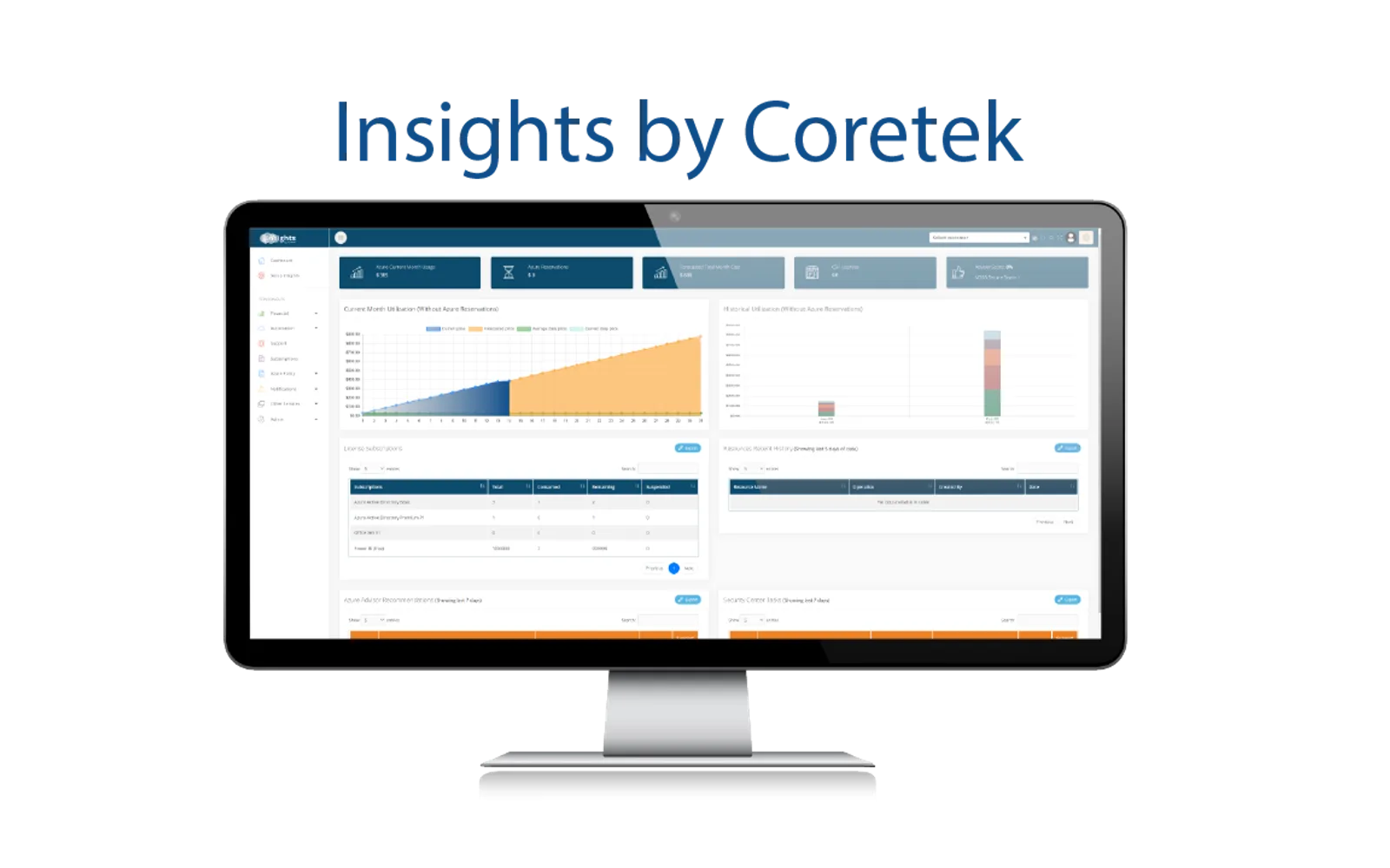 Insights by Coretek — screenshot from the Microsoft Marketplace listing