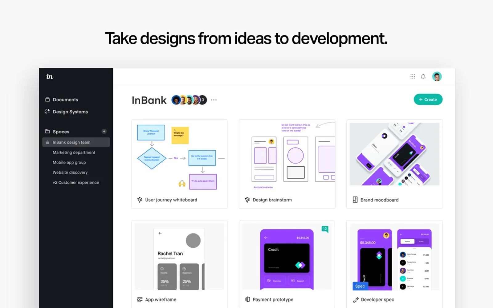 InVision — screenshot from the Microsoft Marketplace listing