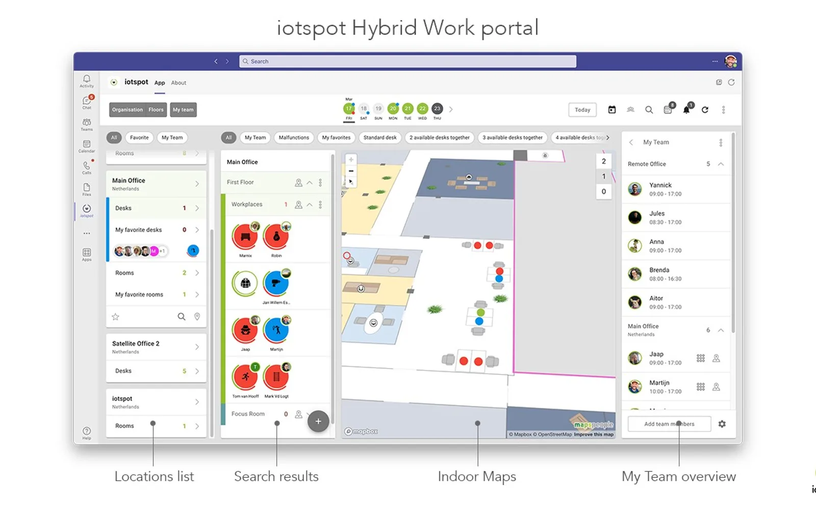 iotspot — screenshot from the Microsoft Marketplace listing