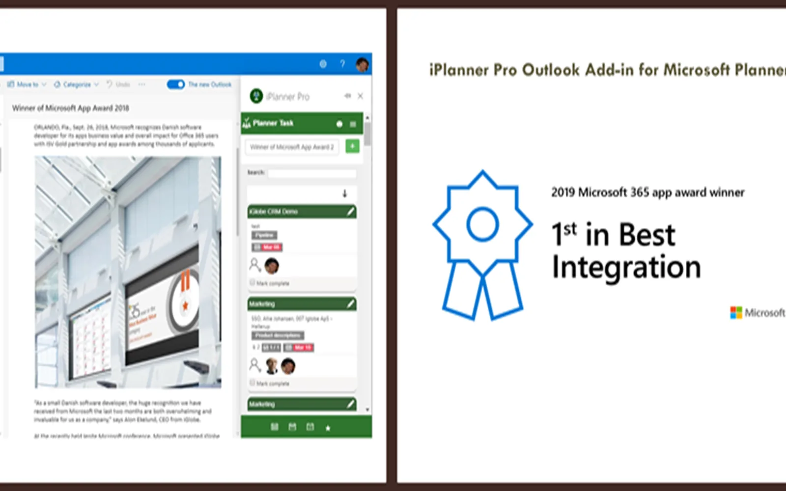 iPlanner Pro — screenshot from the Microsoft Marketplace listing