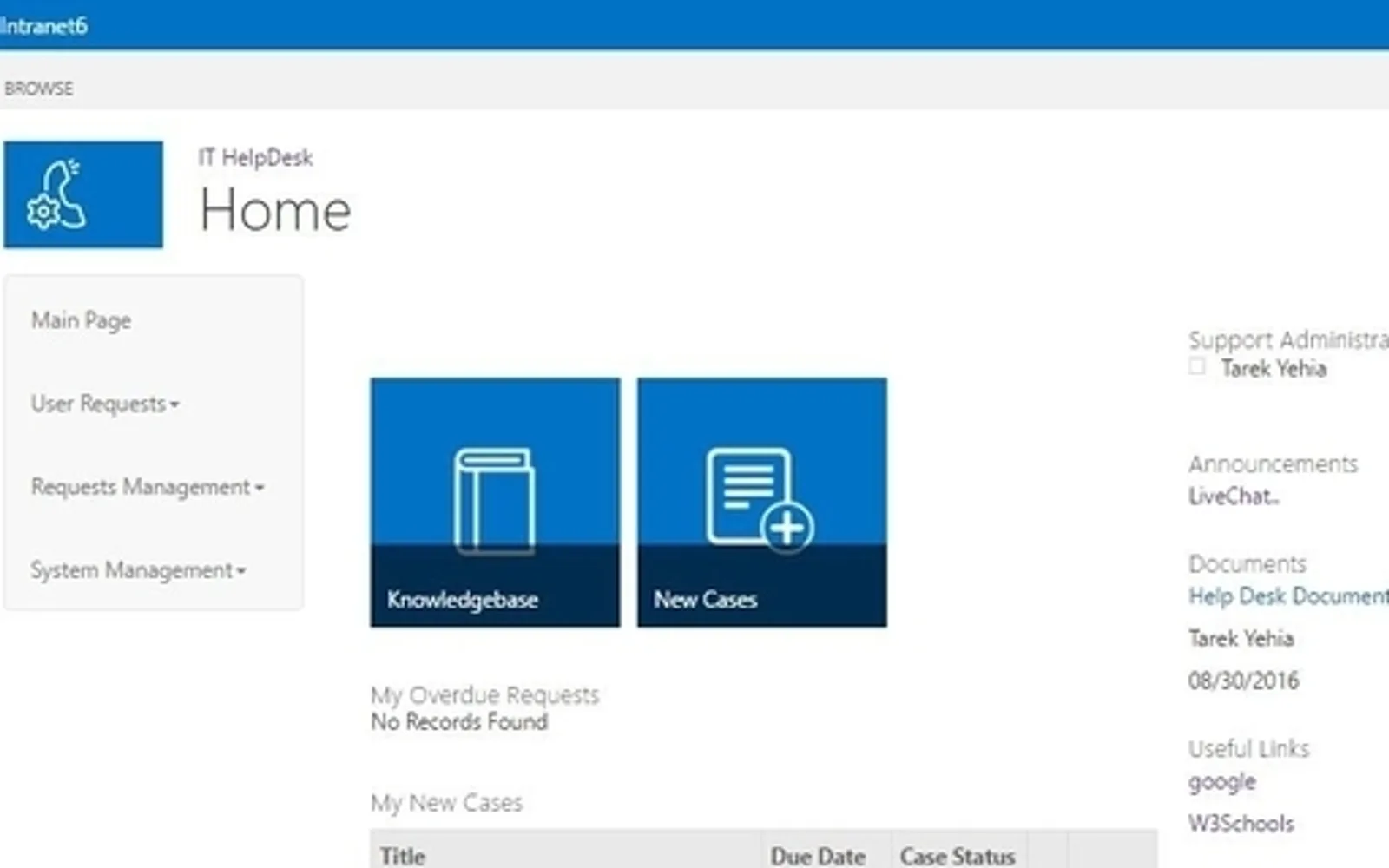 IT Helpdesk — screenshot from the Microsoft Marketplace listing