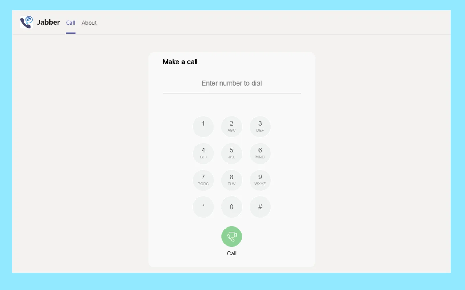 Jabber — screenshot from the Microsoft Marketplace listing