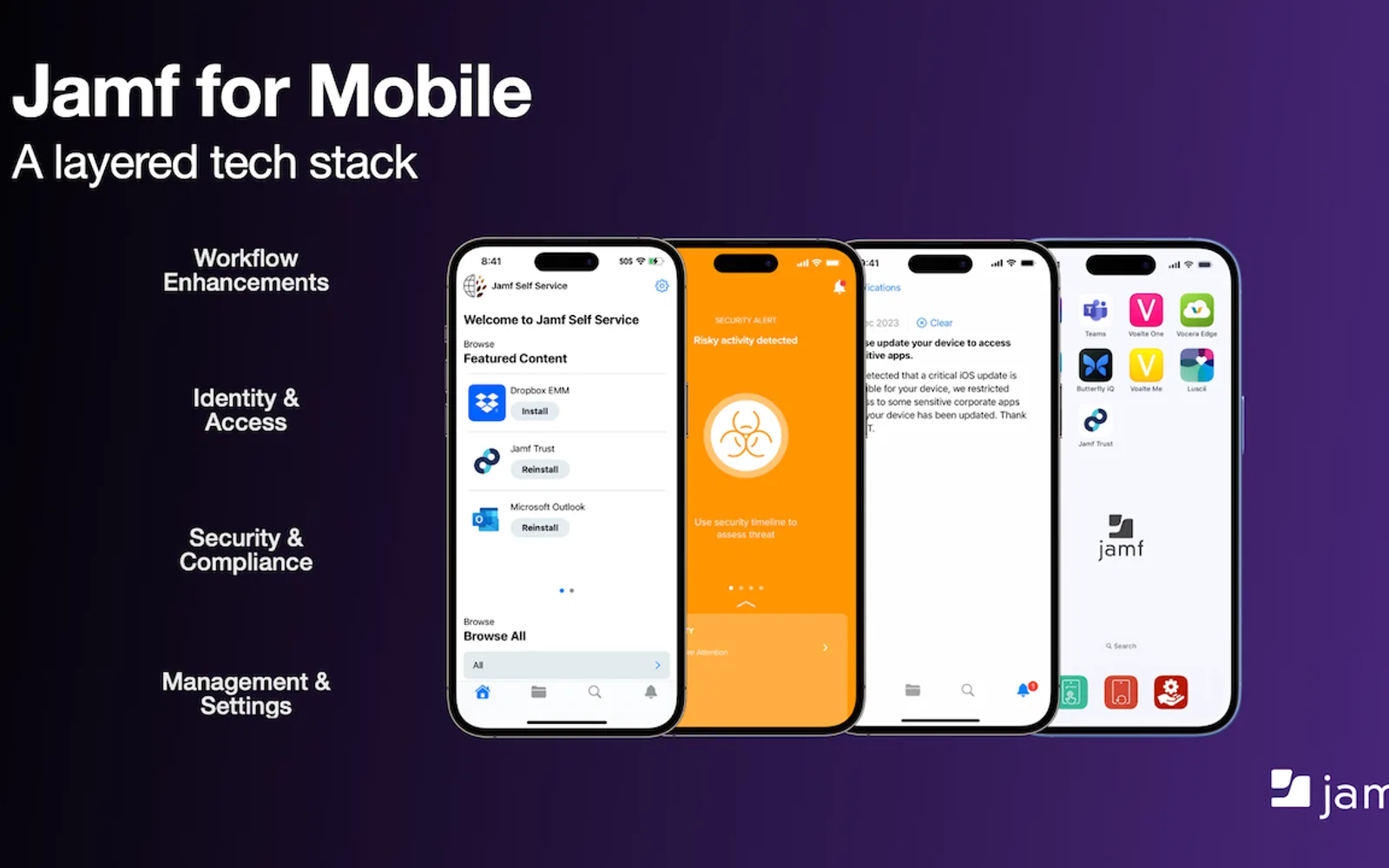 Jamf for Mobile — screenshot from the Microsoft Marketplace listing