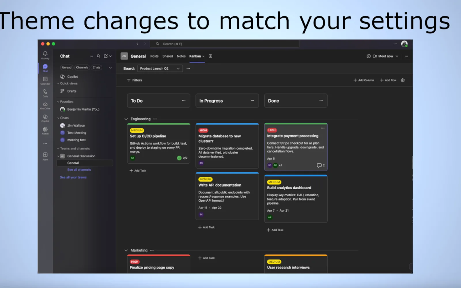 Kanban Project Tracker — screenshot from the Microsoft Marketplace listing
