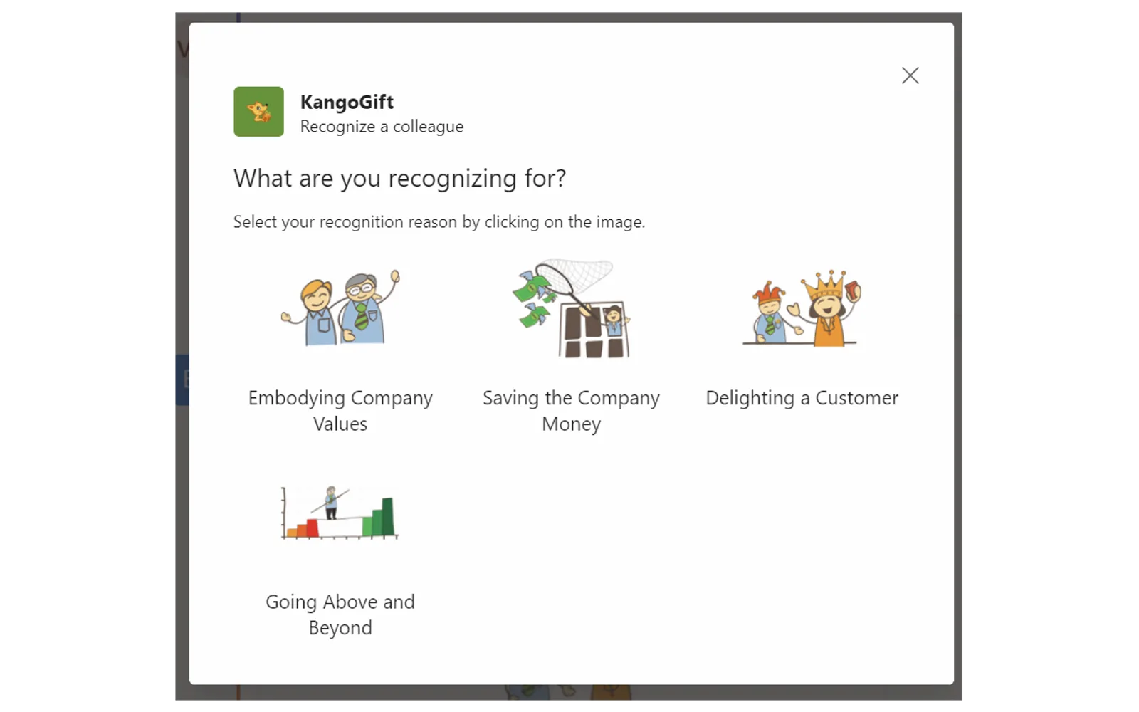 KangoGift — screenshot from the Microsoft Marketplace listing