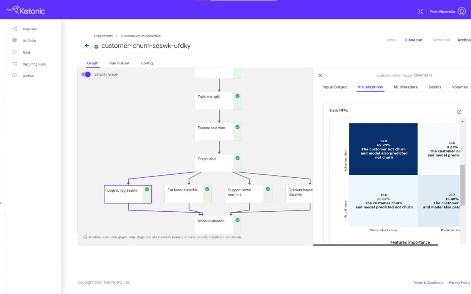 Katonic Data Science & MLOps Platform — screenshot from the Microsoft Marketplace listing