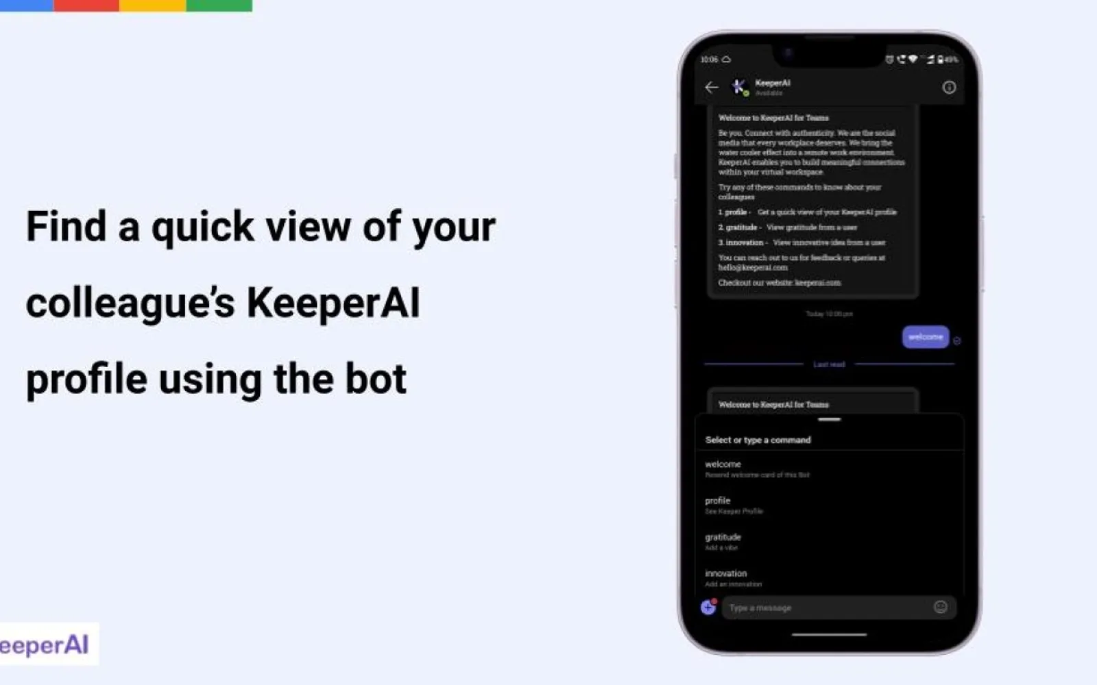 KeeperAI — screenshot from the Microsoft Marketplace listing