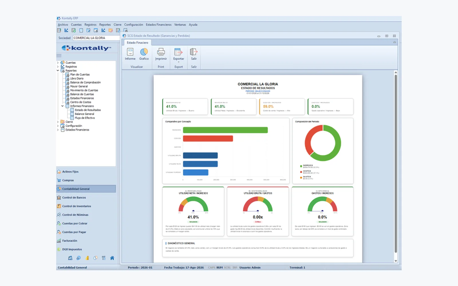 Kontally ERP — screenshot from the Microsoft Marketplace listing