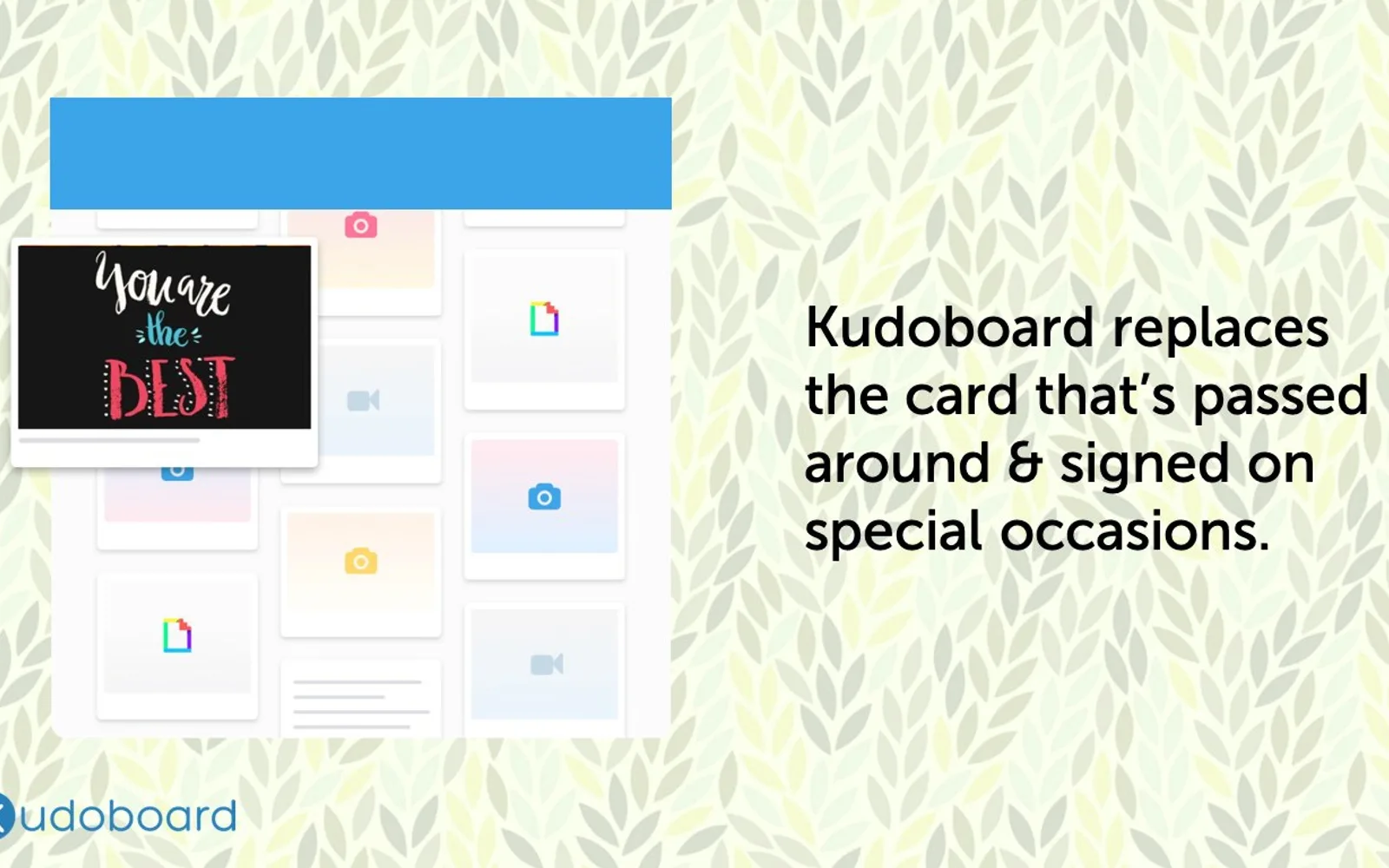 Kudoboard — screenshot from the Microsoft Marketplace listing