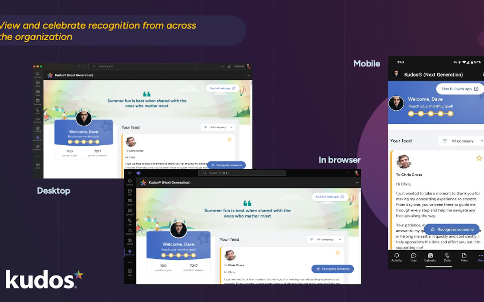 Kudos® (Next Generation) — screenshot from the Microsoft Marketplace listing