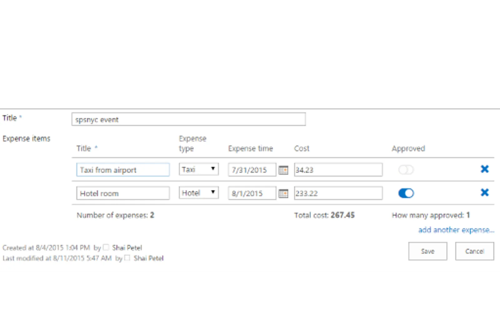 KWizCom Repeating Rows Column — screenshot from the Microsoft Marketplace listing