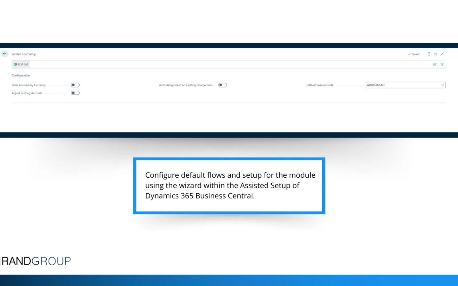 Landed Cost Validator — screenshot from the Microsoft Marketplace listing