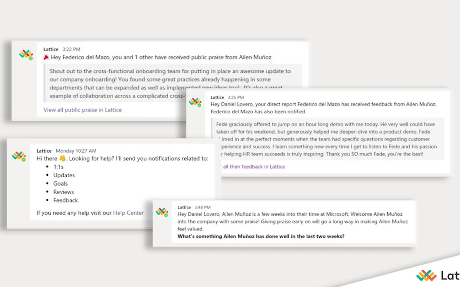 Lattice — screenshot from the Microsoft Marketplace listing