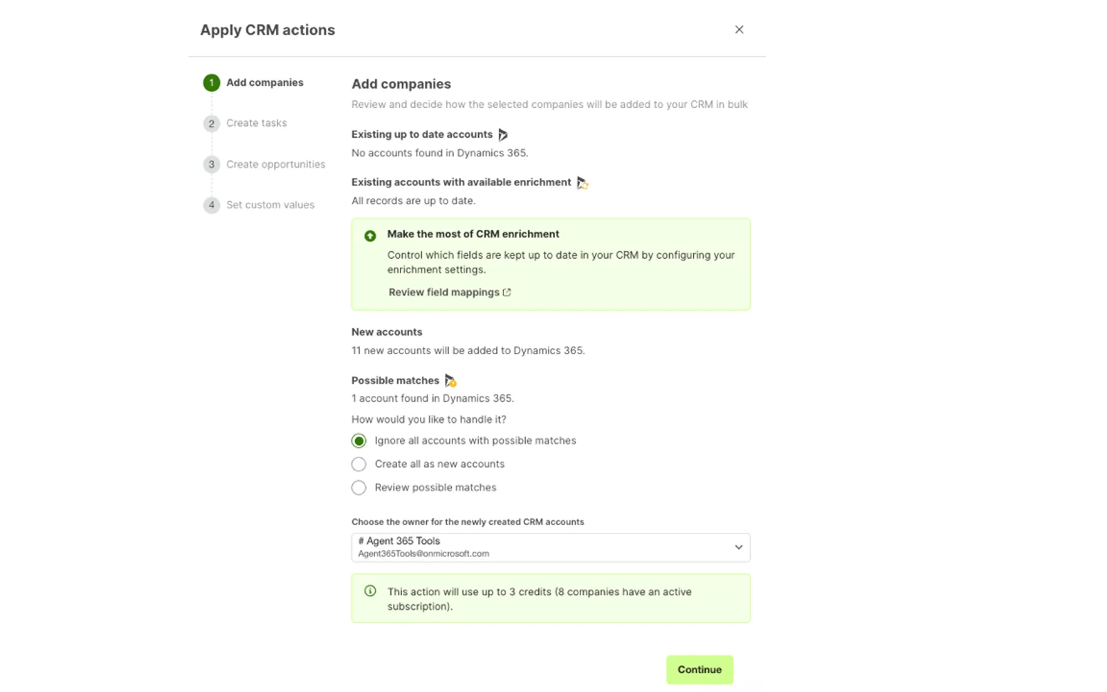 Leadfeeder — screenshot from the Microsoft Marketplace listing