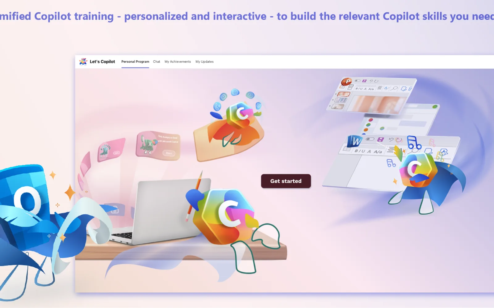 Let's Copilot — screenshot from the Microsoft Marketplace listing