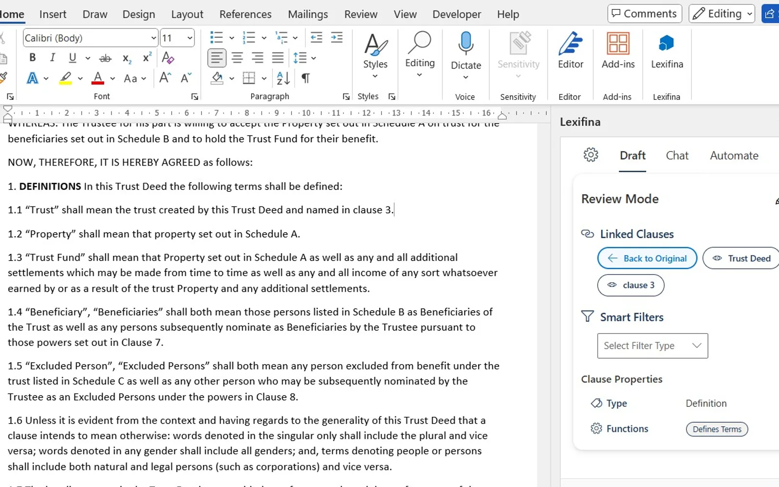 Lexifina — screenshot from the Microsoft Marketplace listing
