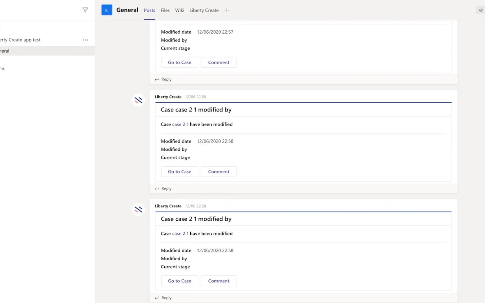 Liberty Create — screenshot from the Microsoft Marketplace listing