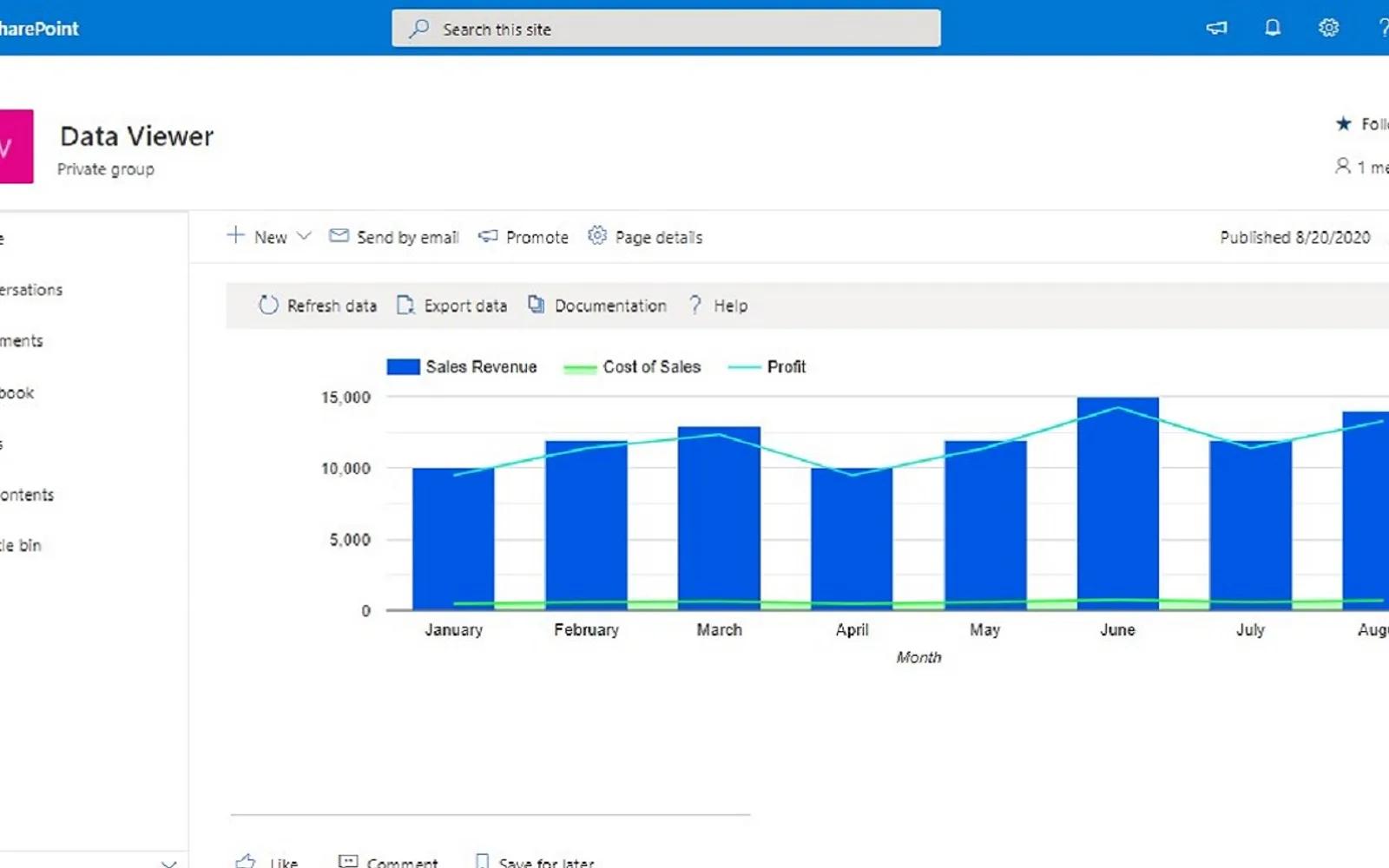 Lightning Tools Data Viewer — screenshot from the Microsoft Marketplace listing