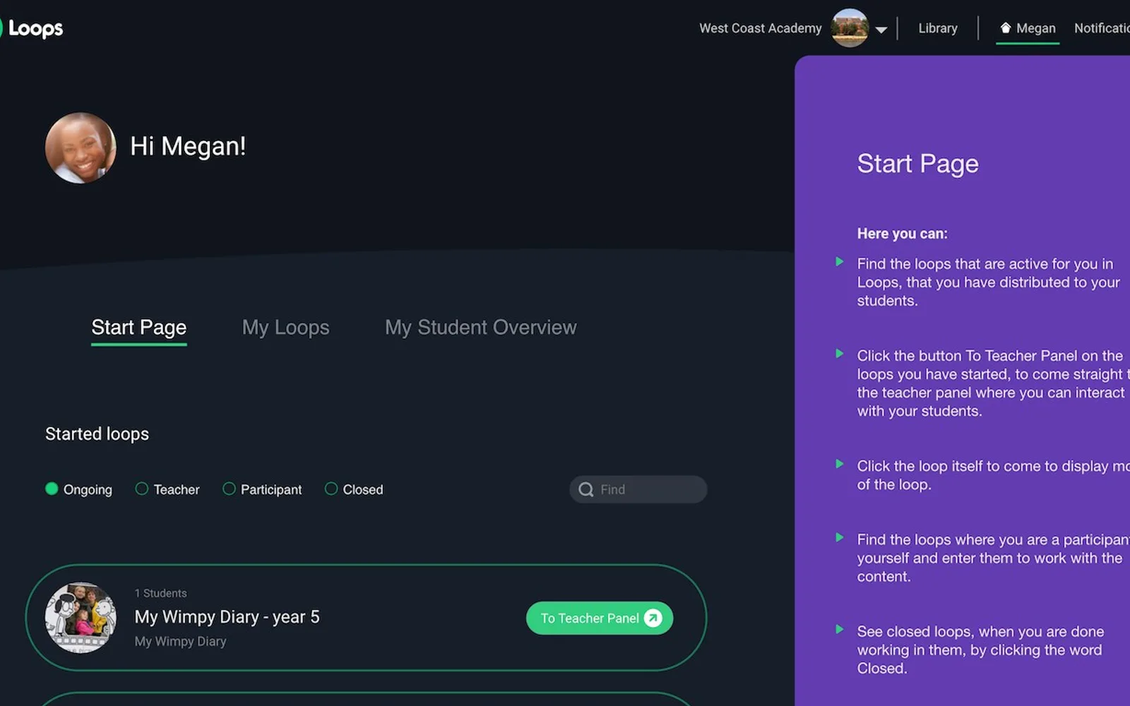 Loops – Creative Learning — screenshot from the Microsoft Marketplace listing