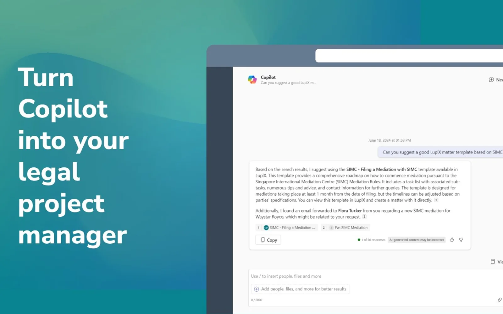 Lupl for Teams — screenshot from the Microsoft Marketplace listing