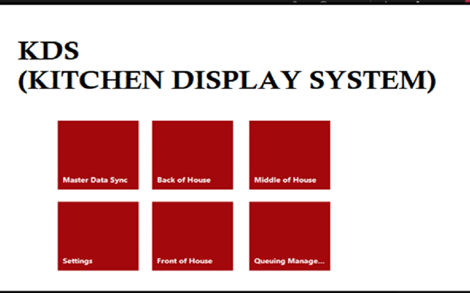Maison - Kitchen Display Solution — screenshot from the Microsoft Marketplace listing