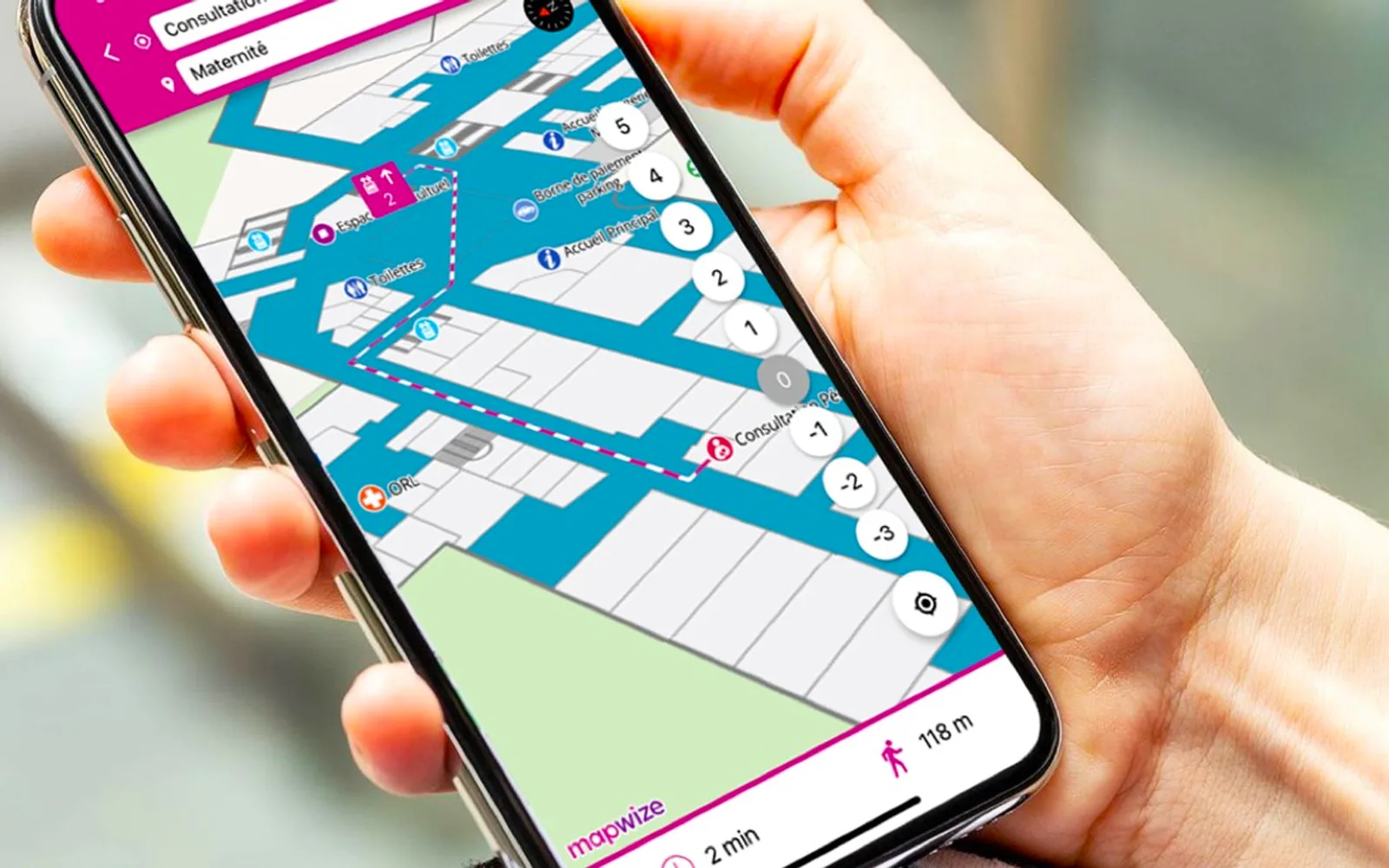Mapwize — screenshot from the Microsoft Marketplace listing