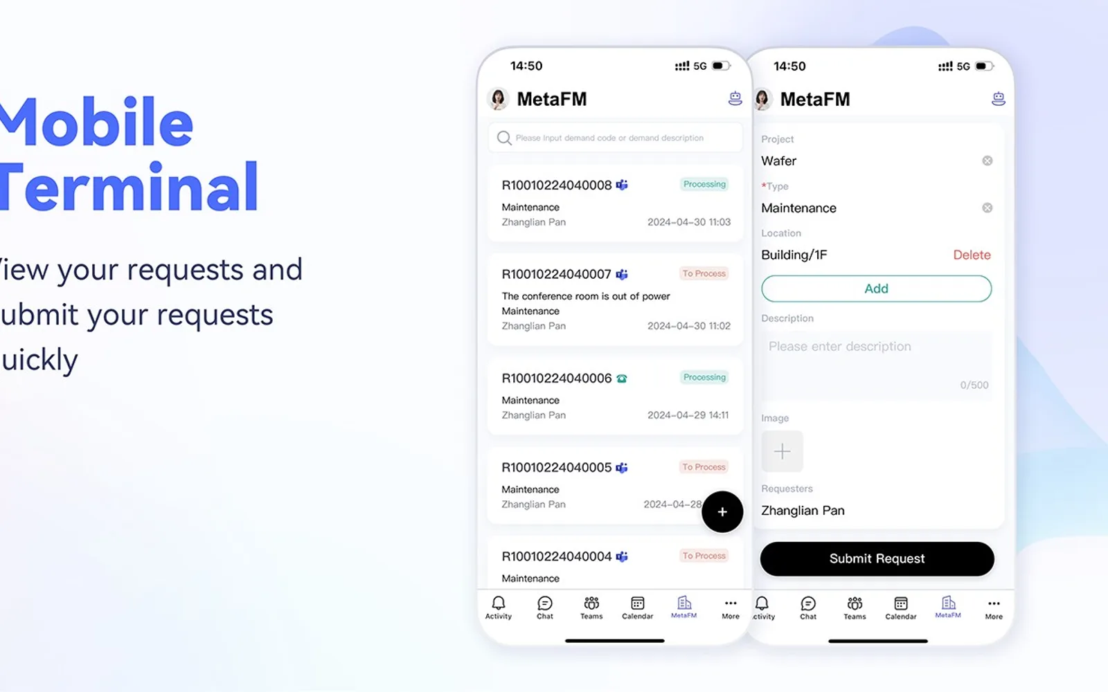 MetaFM — screenshot from the Microsoft Marketplace listing