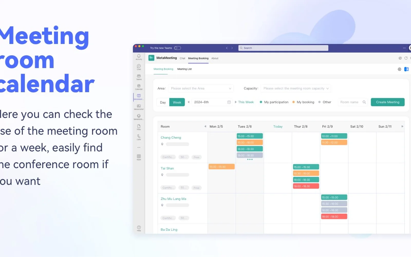 MetaMeeting — screenshot from the Microsoft Marketplace listing