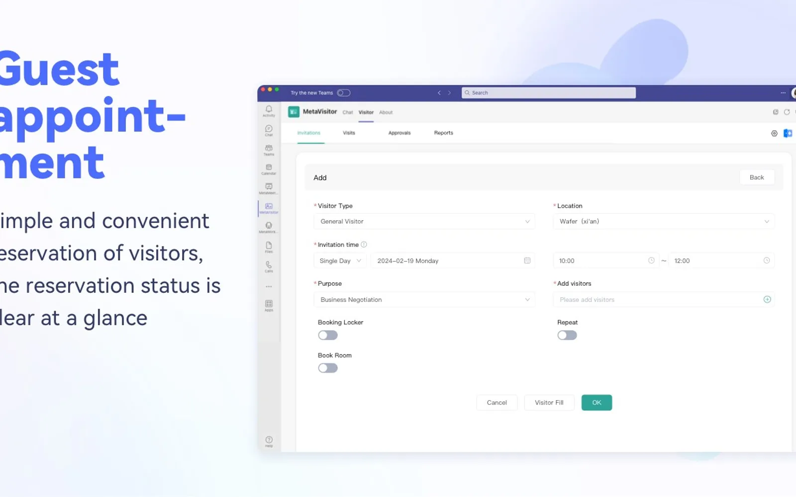 MetaVisitor — screenshot from the Microsoft Marketplace listing