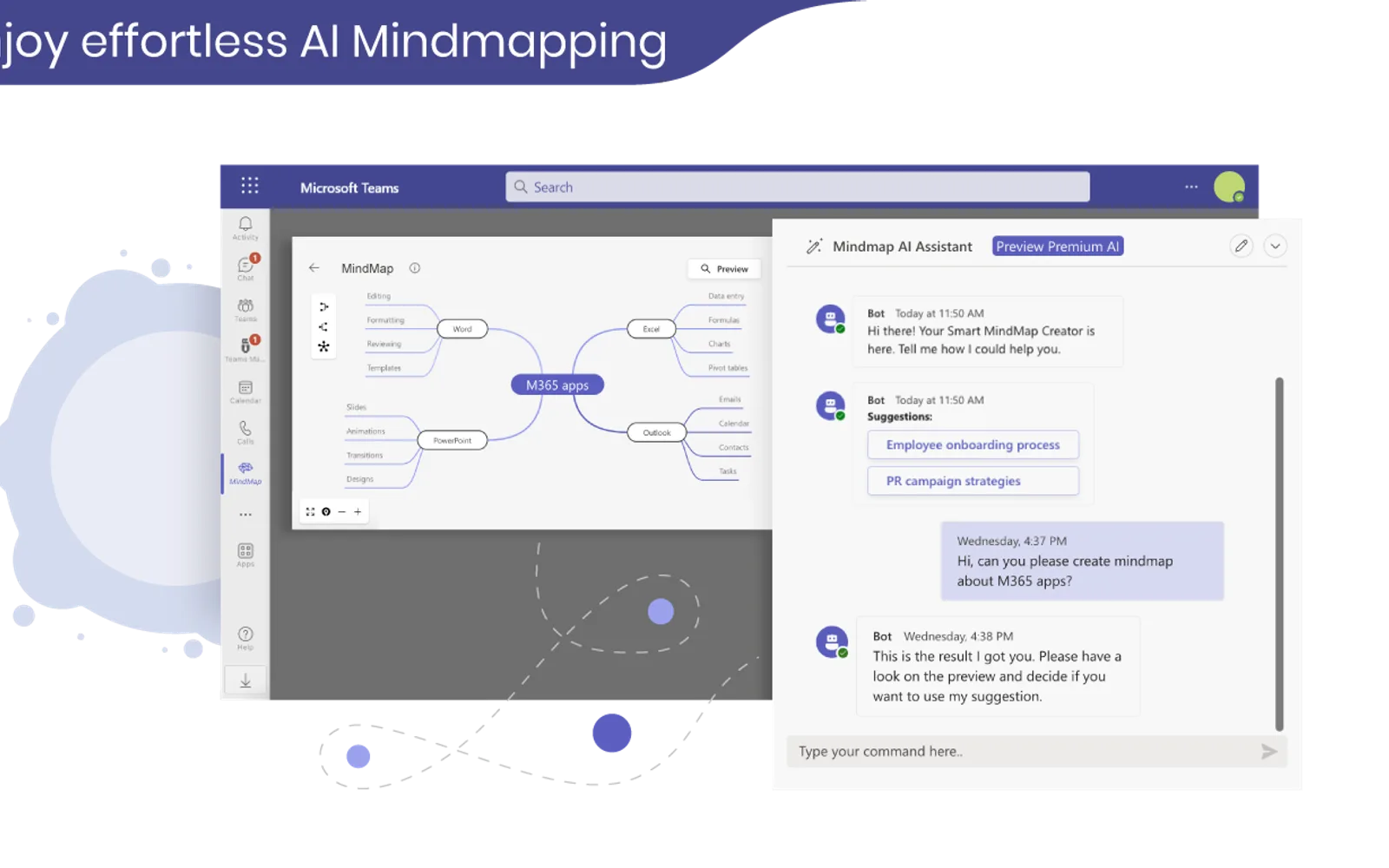 MindMap — screenshot from the Microsoft Marketplace listing