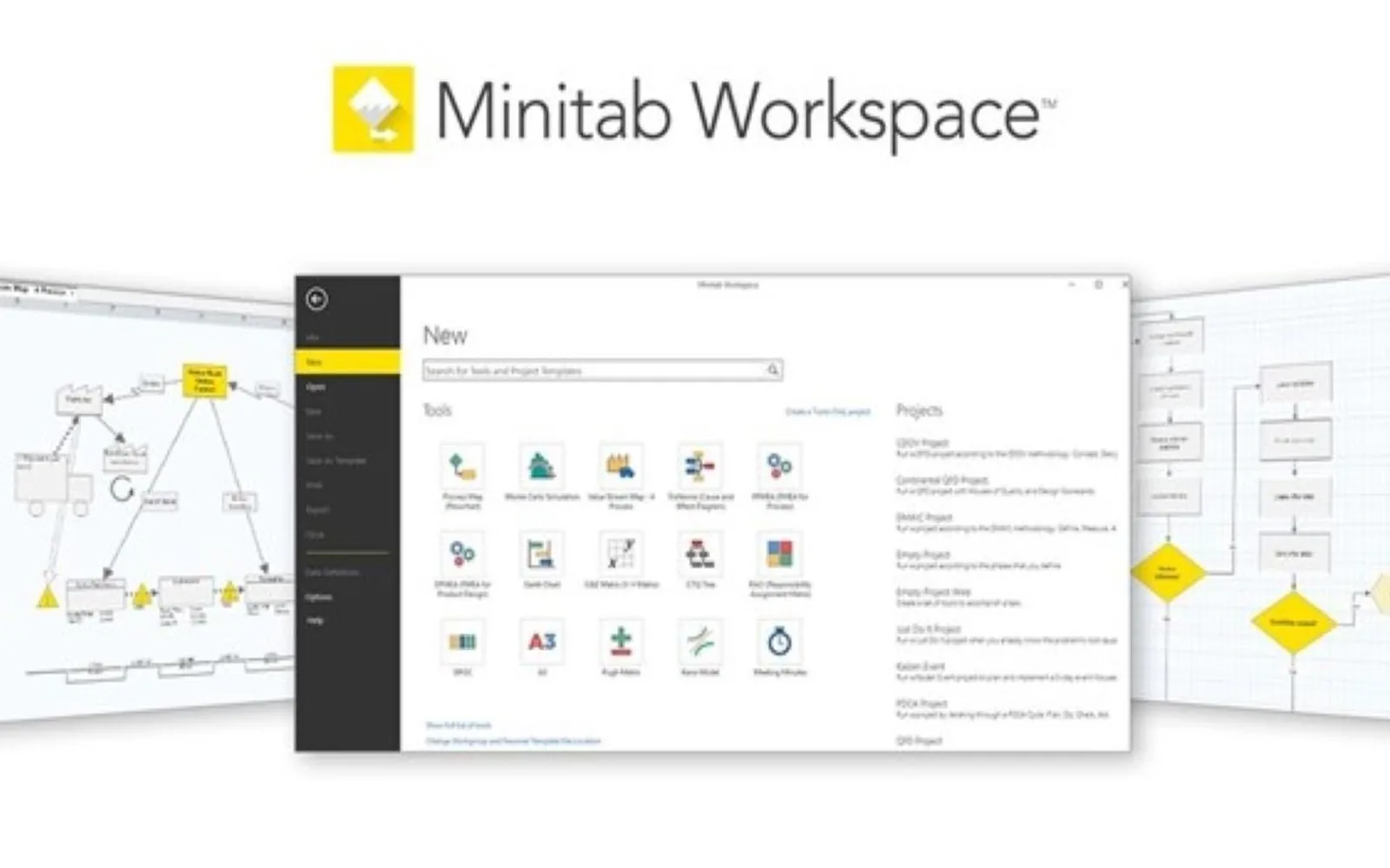 Minitab Workspace — screenshot from the Microsoft Marketplace listing