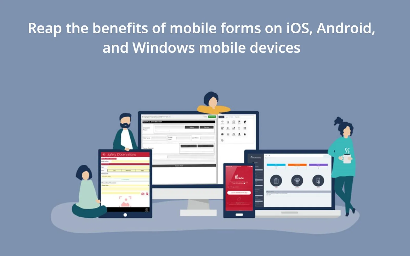 Miracle Mobile Forms — screenshot from the Microsoft Marketplace listing