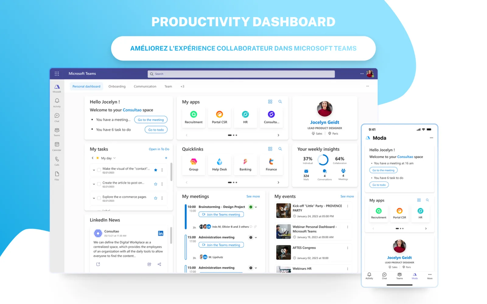 MODA — screenshot from the Microsoft Marketplace listing