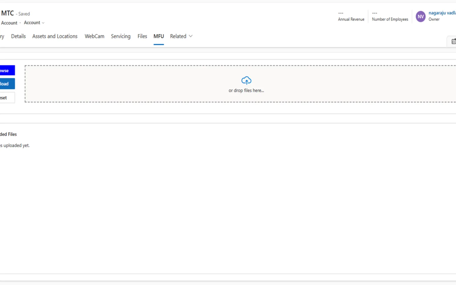 Multiple File Uploader — screenshot from the Microsoft Marketplace listing