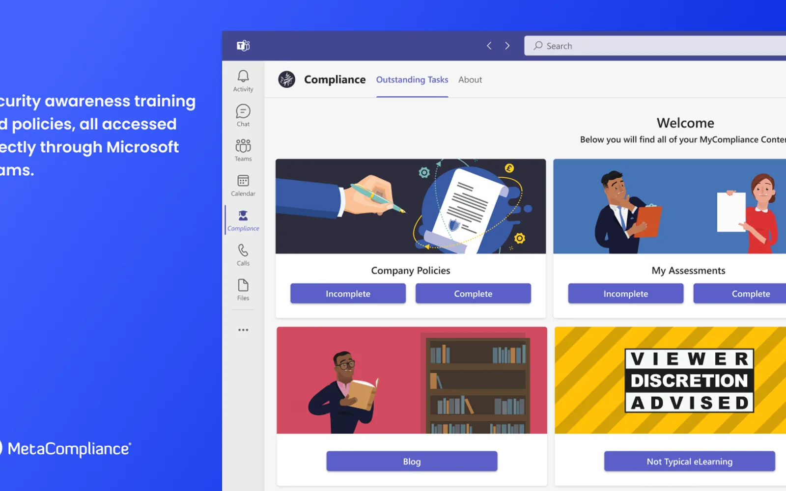 MyCompliance — screenshot from the Microsoft Marketplace listing