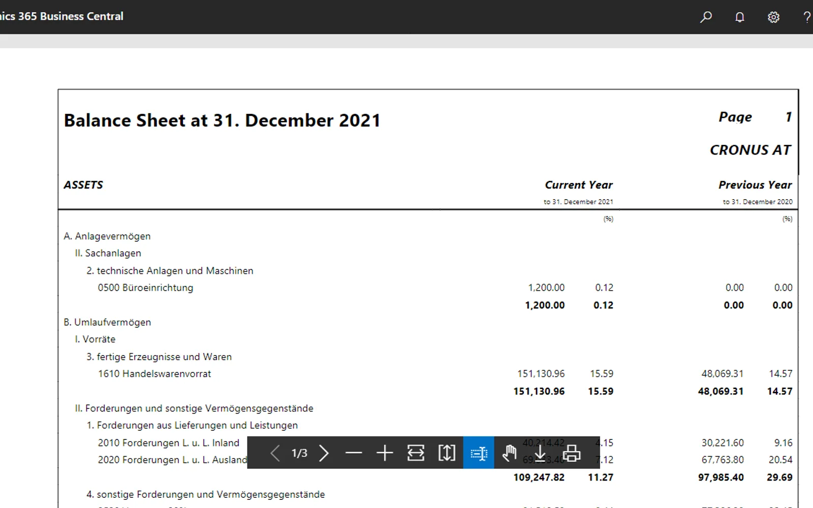 NAVAX Balance — screenshot from the Microsoft Marketplace listing
