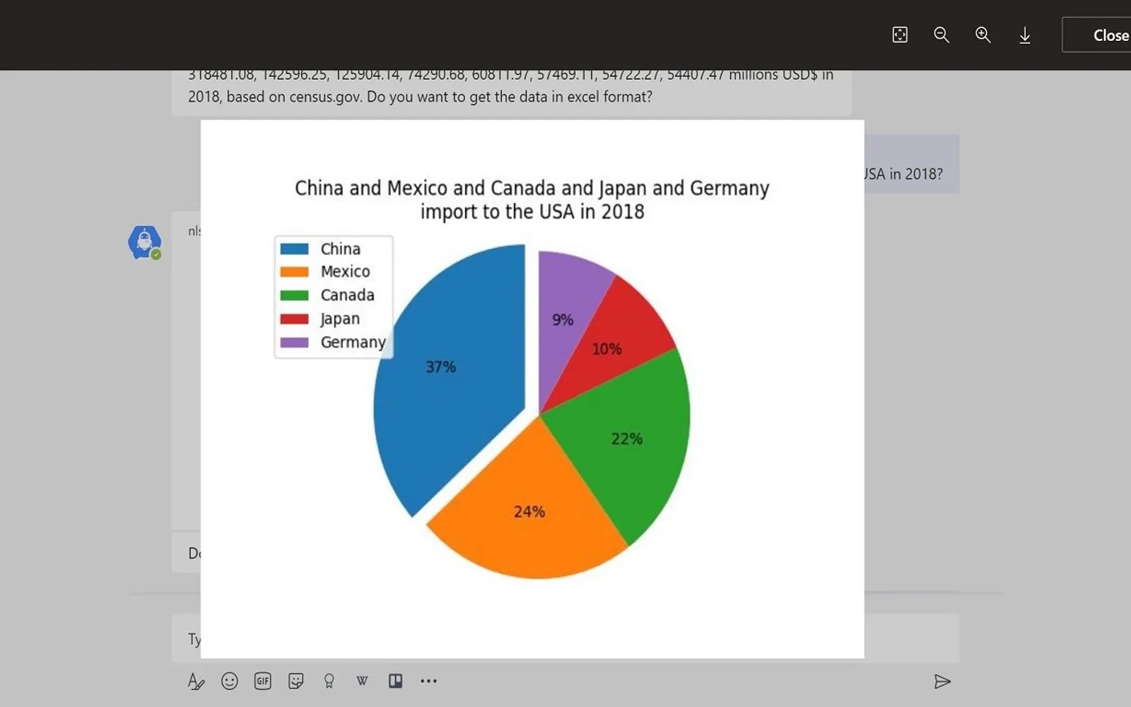 NLSQL — screenshot from the Microsoft Marketplace listing