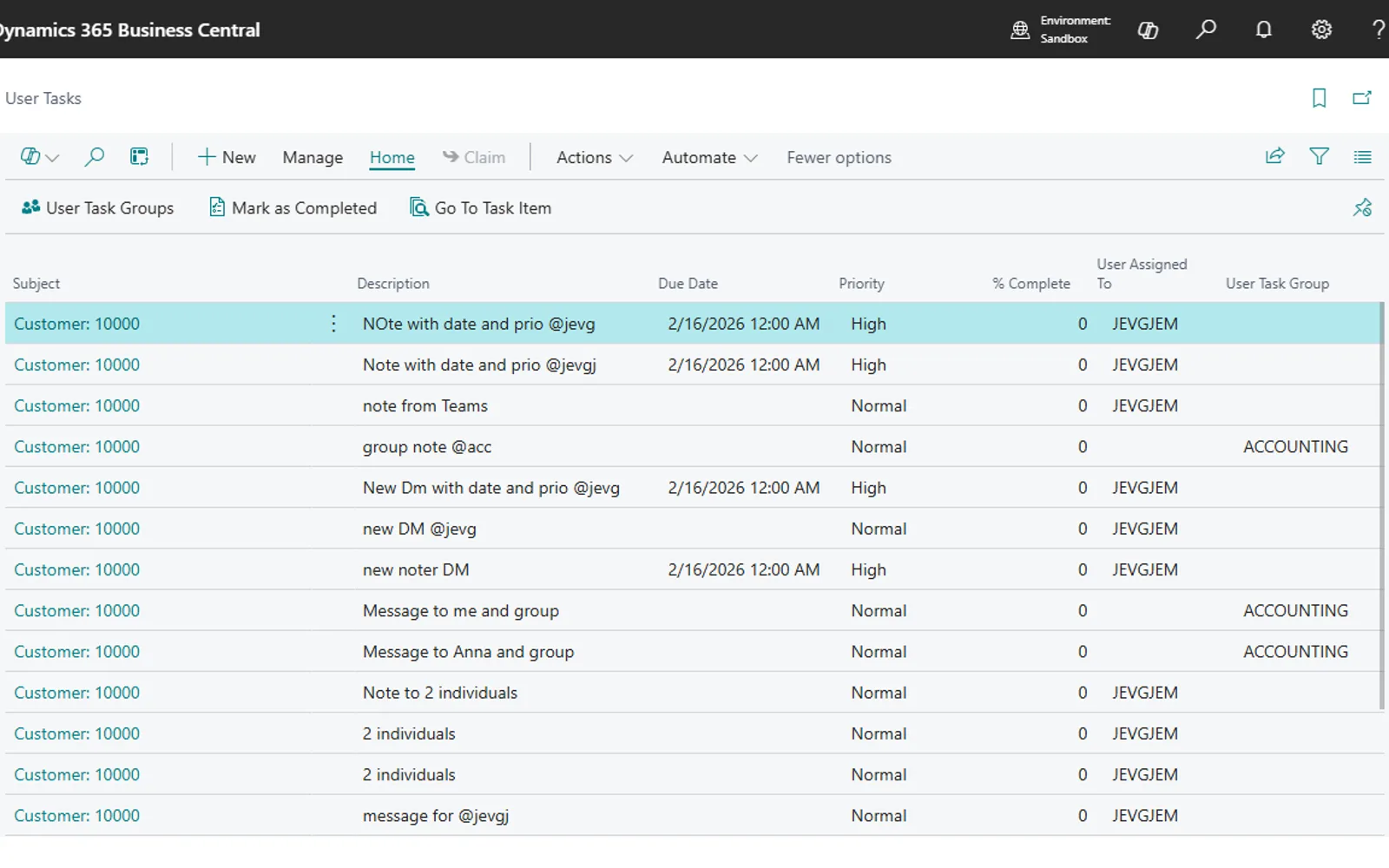 Notify User — screenshot from the Microsoft Marketplace listing