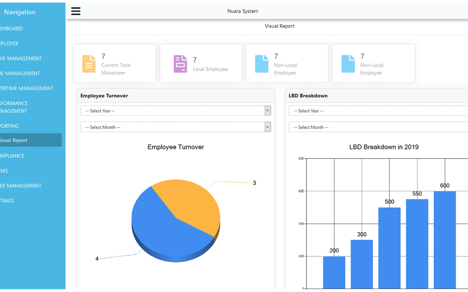 NuaraHR — screenshot from the Microsoft Marketplace listing