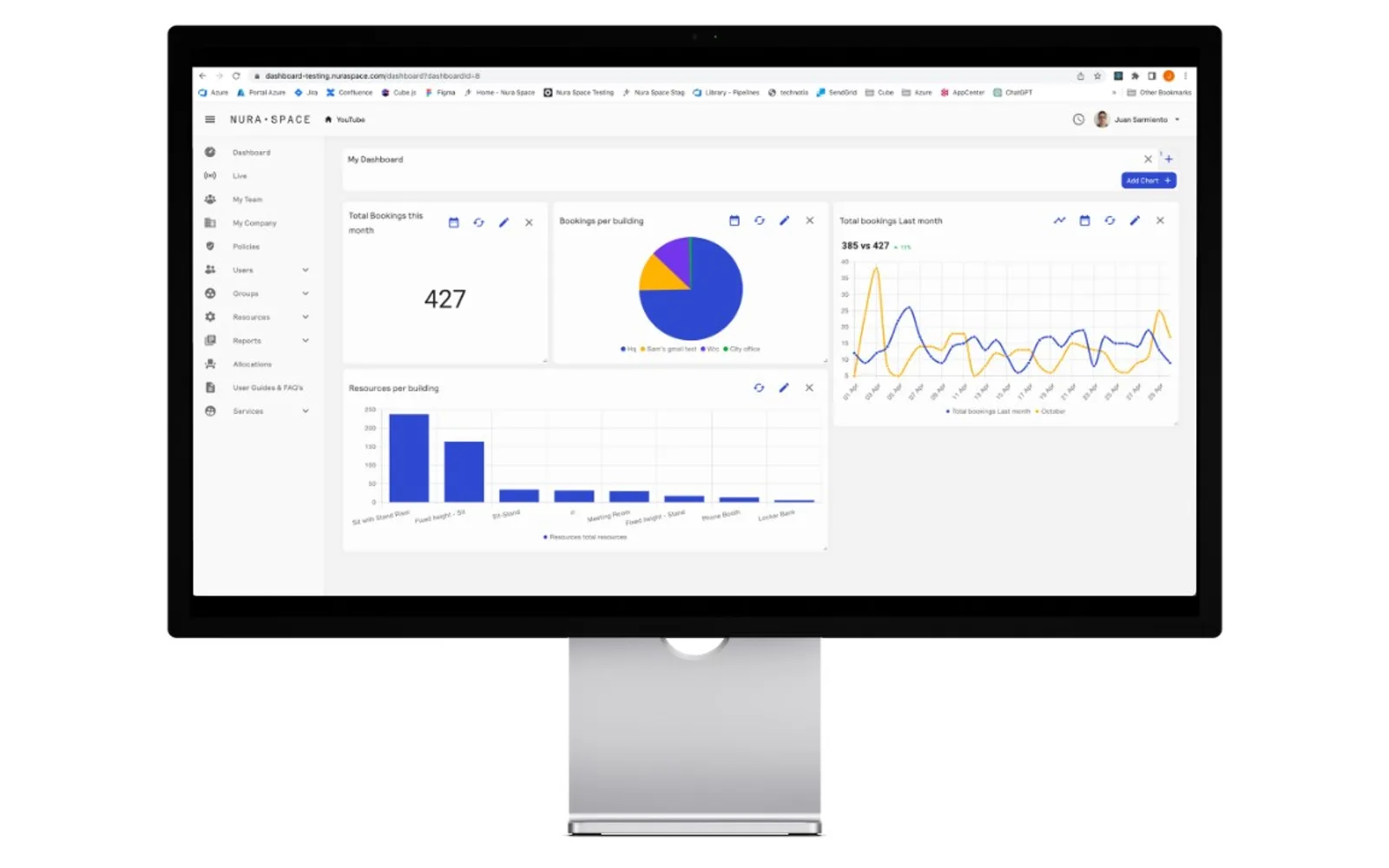 Nura Space — screenshot from the Microsoft Marketplace listing