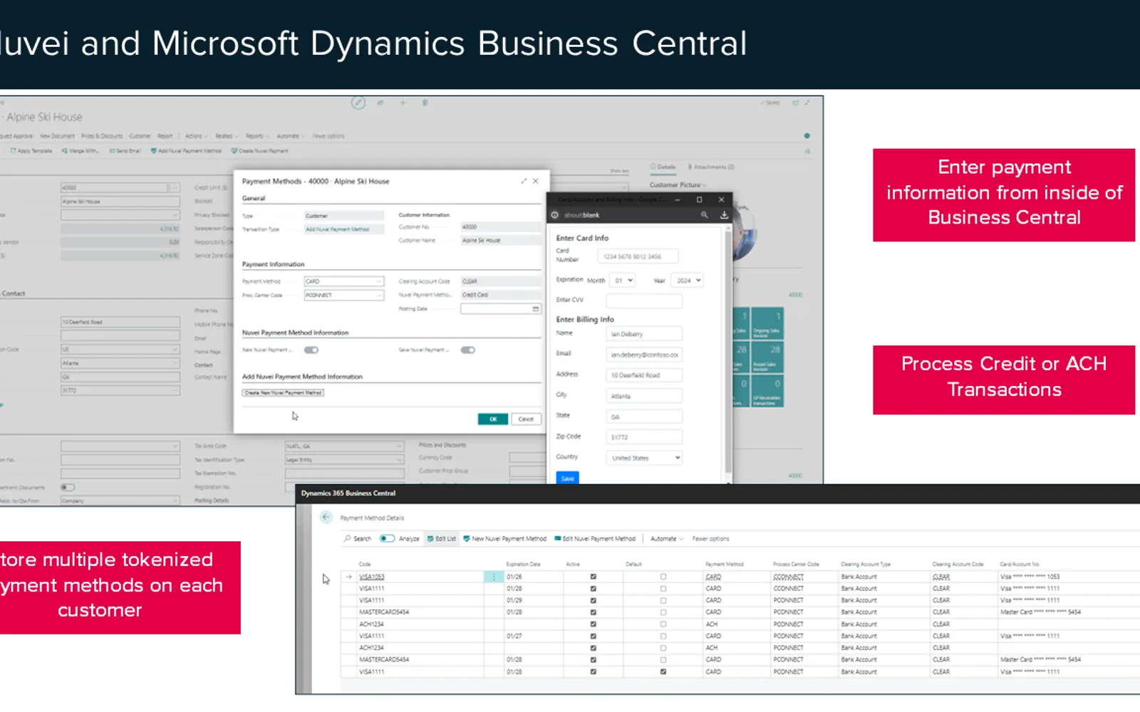 Nuvei Payments Interface — screenshot from the Microsoft Marketplace listing