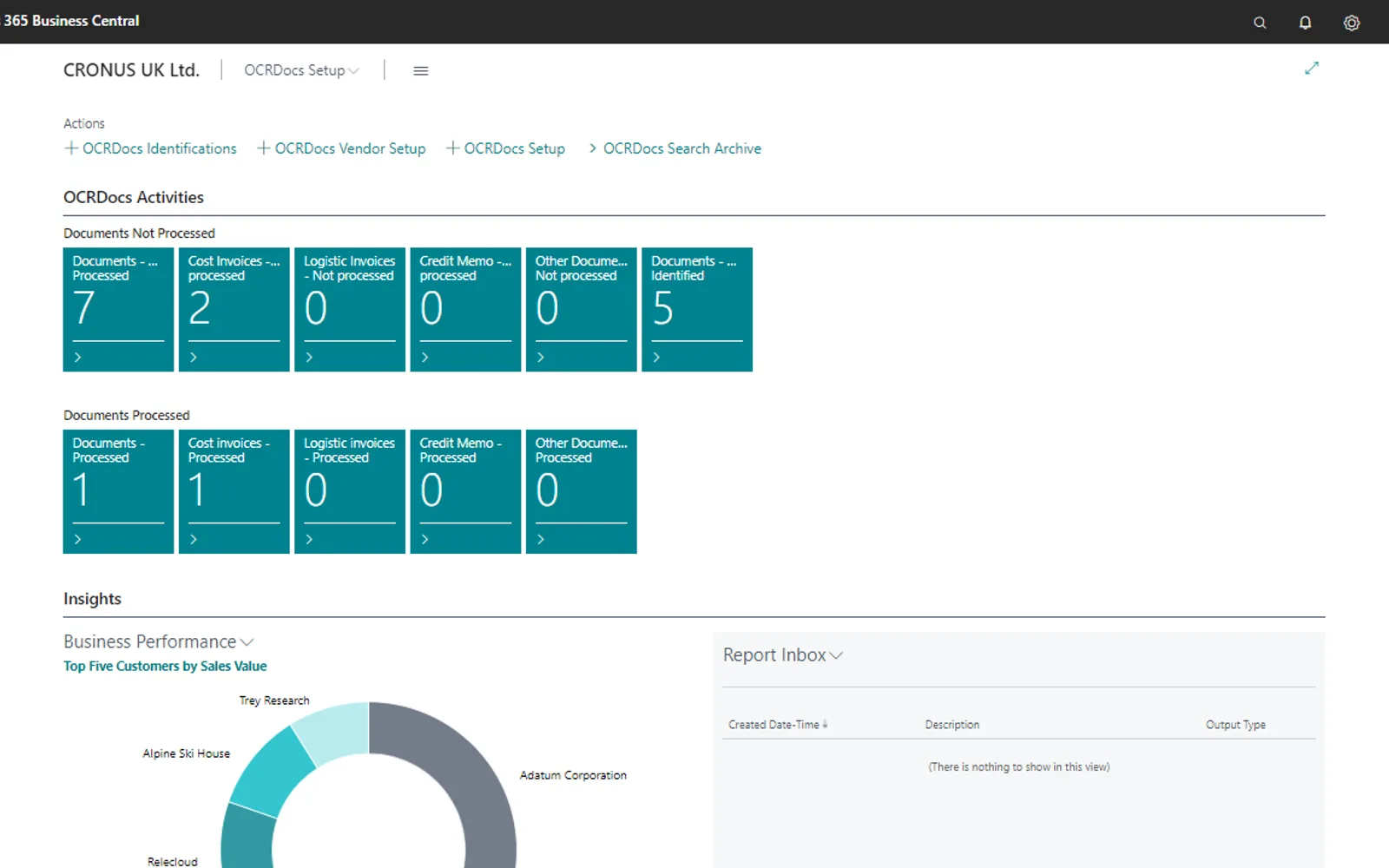 OCRDocs Document Scanning — screenshot from the Microsoft Marketplace listing