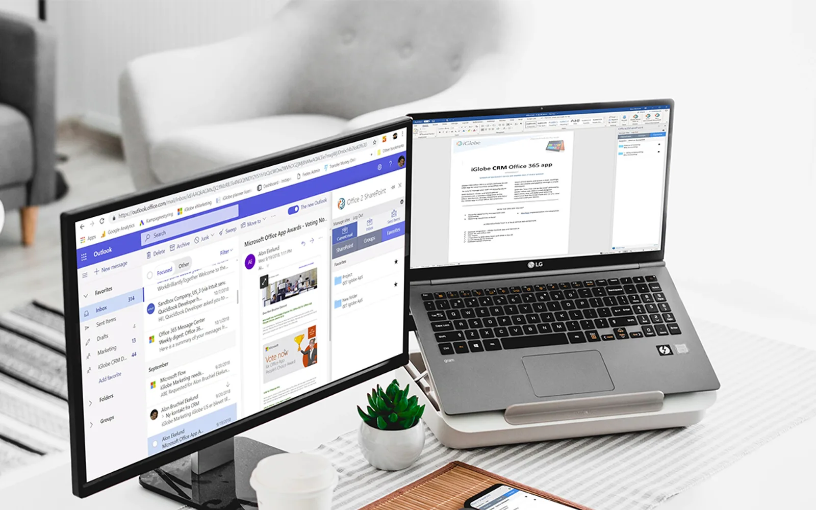 Office2SharePoint for Outlook & Office — screenshot from the Microsoft Marketplace listing