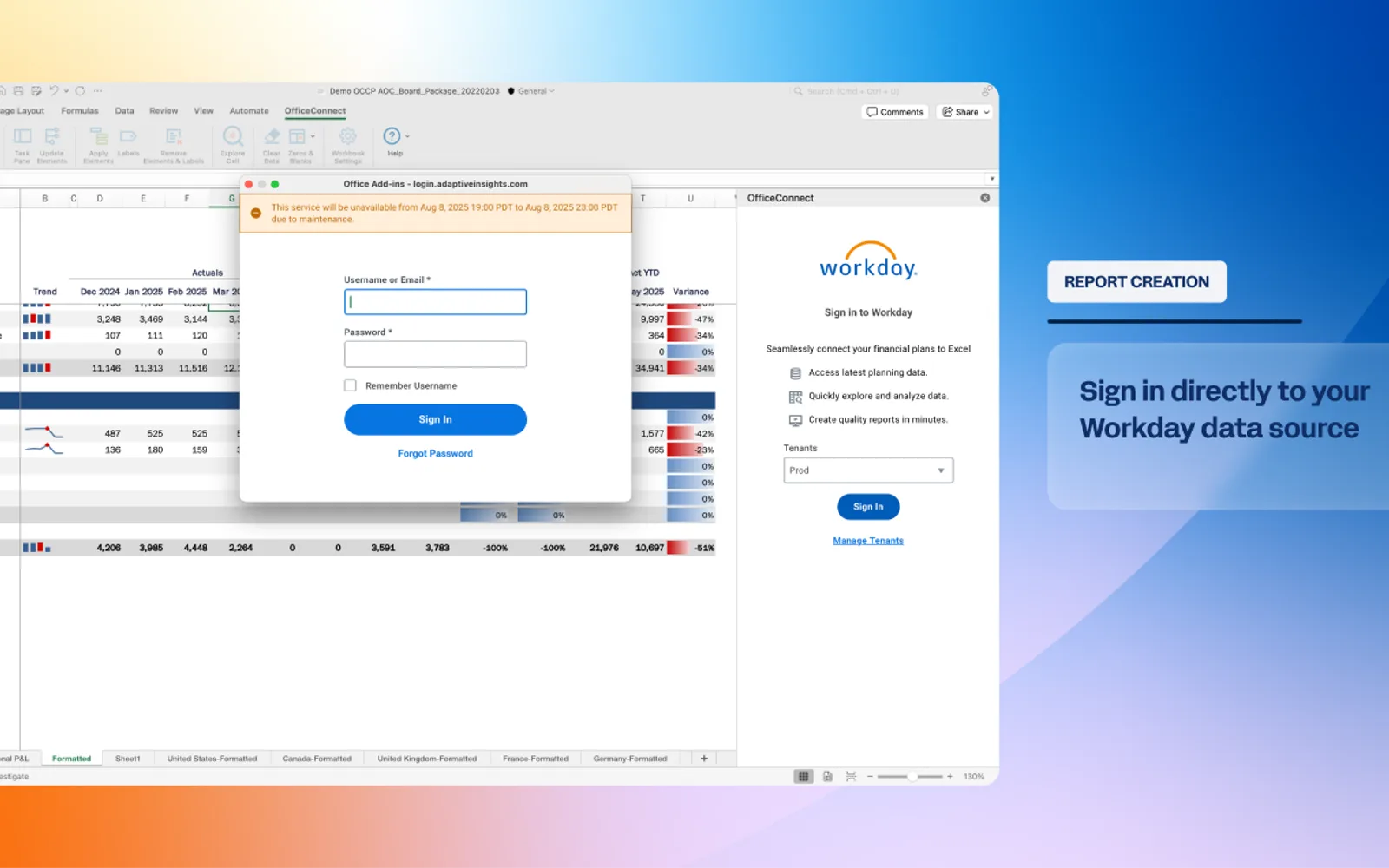 OfficeConnect — screenshot from the Microsoft Marketplace listing