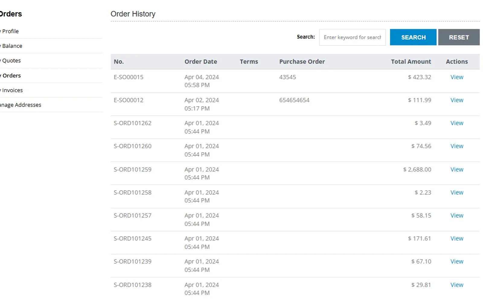 OmniFY eCommerce — screenshot from the Microsoft Marketplace listing