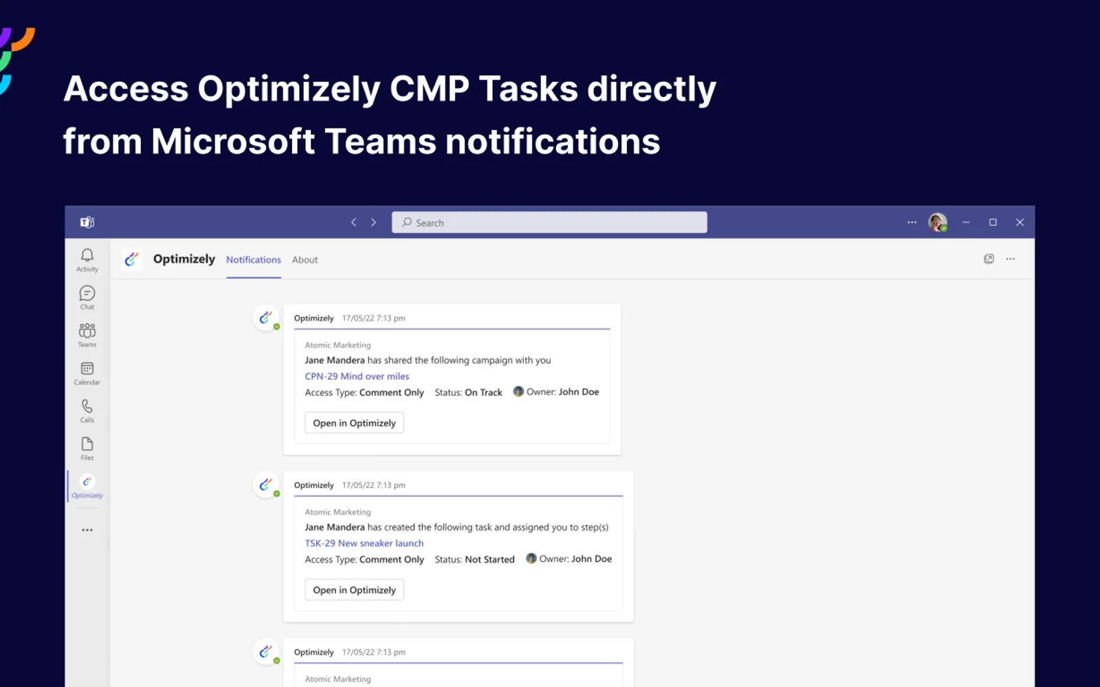 Optimizely CMP — screenshot from the Microsoft Marketplace listing