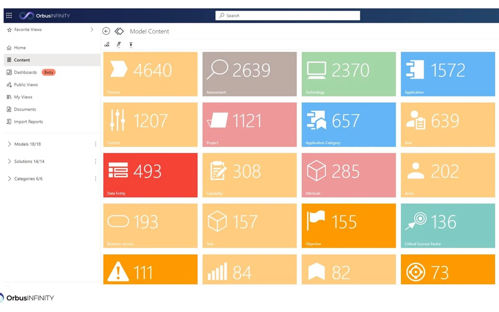 OrbusInfinity EMEA — screenshot from the Microsoft Marketplace listing