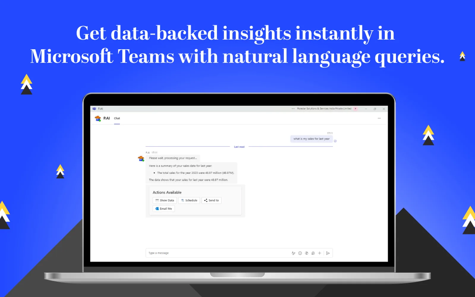 P.AI App — screenshot from the Microsoft Marketplace listing