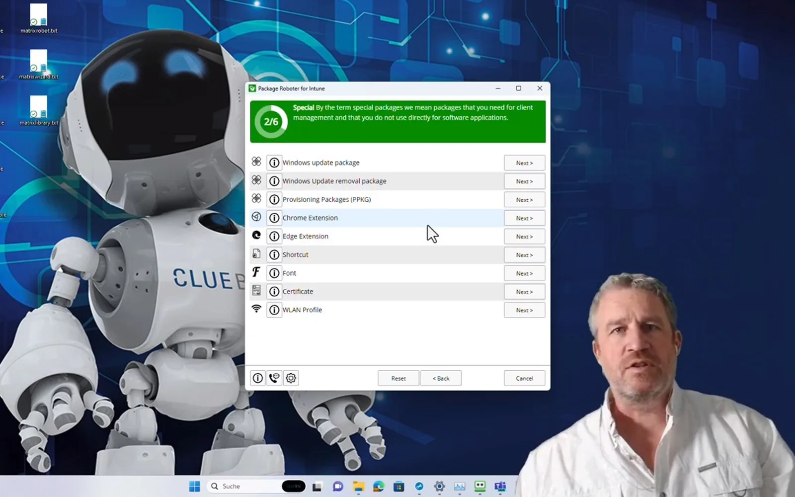 Package Robot for Intune — screenshot from the Microsoft Marketplace listing